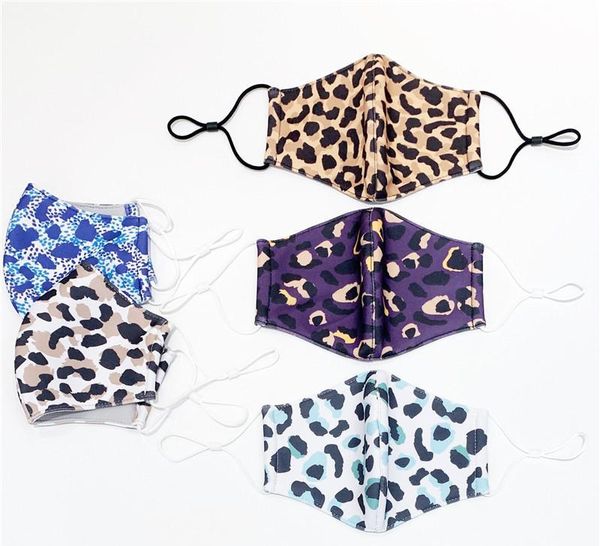 

mask fashion reusable double leopard protective washable personality breathable dust-proof face mask layer dh_niceshop gkzsm