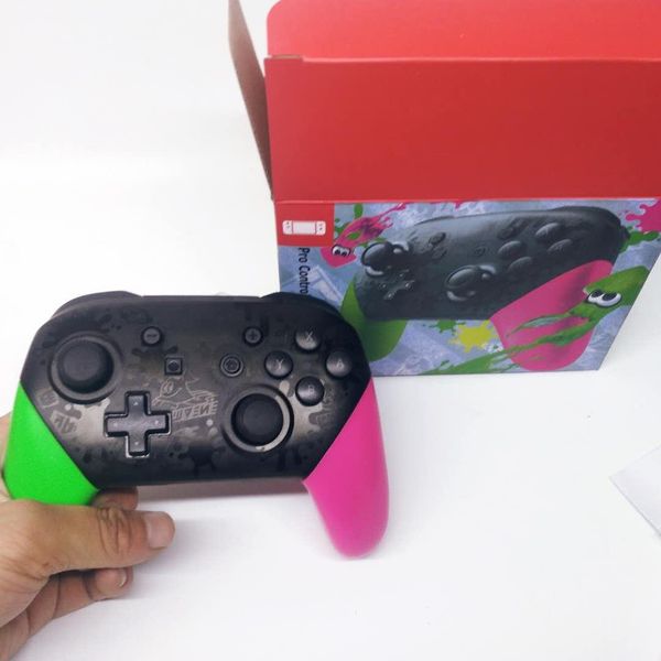 

cgjxs2020 nintend switch pro controller bluetooth wireless gamepad game joystick host console joypad for nintend switch game console r20 no