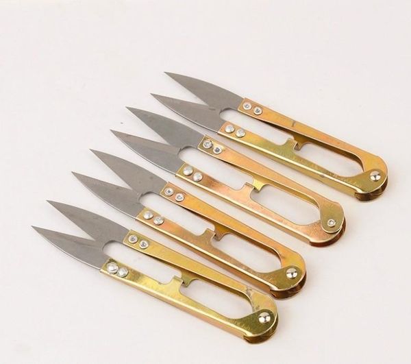 

gold handy mini stitch embroidery tools hand sewing iron color craft household scissors tool cross nippers small lipper jqsbz