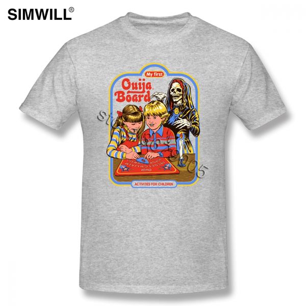 

my first ouija board tee men's vintage short sleeves eco cotton t shirt crew neck t-shirts regular fit tshirt brother gift