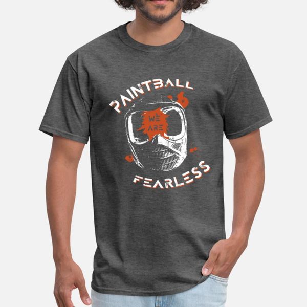 

paintball we are fearless t shirt men designing cotton round neck pattern crazy basic summer pattern shirt