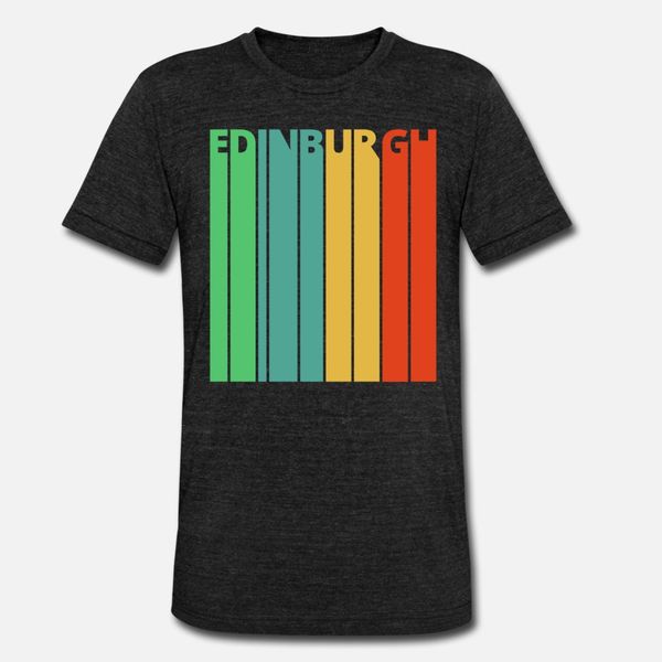 

vintage retro edinburgh gifts t shirt men customized 100% cotton size s-3xl costume anti-wrinkle new fashion summer standard shirt