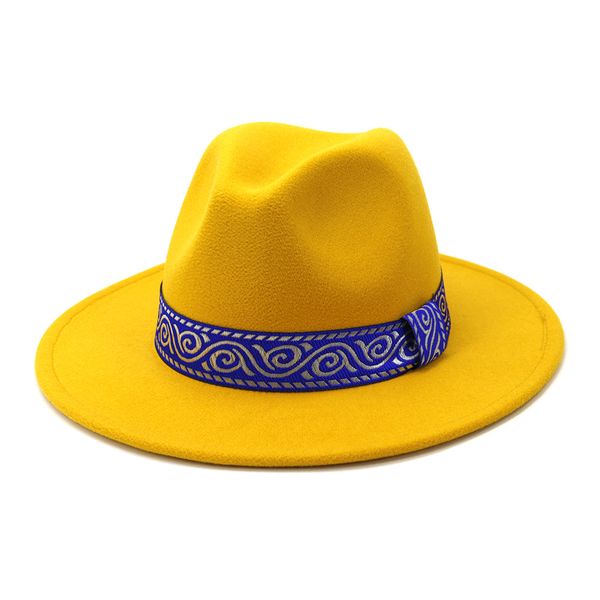 

новые поступления time-limited модельеры большого mens продаж и женщины шерстяной hat мода джаз multicolor hat бесплатная доставка, Blue;gray