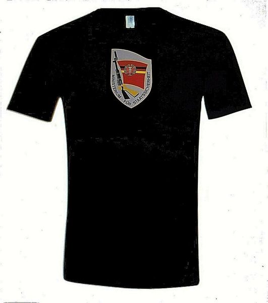 

east german gdr ministry of state security t-shirt men 2019 new short sleeve cotton print men's t-shirt plain t shirts
