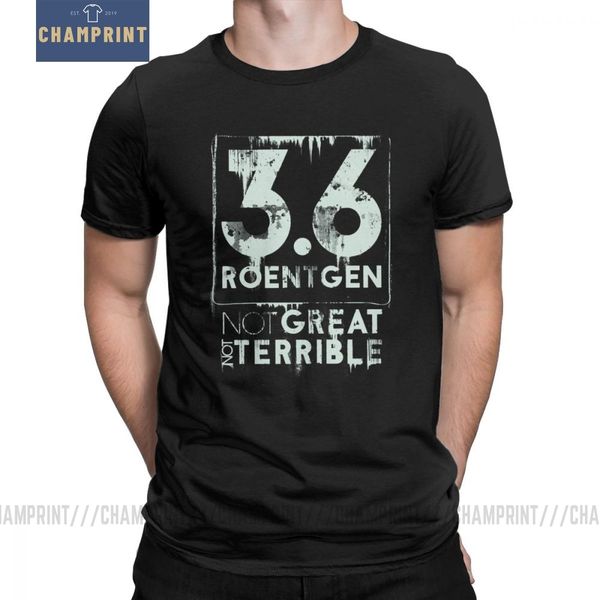 

men chernobyl t shirts russia nuclear ussr cccp tv show pure cotton clothes leisure short sleeve tees summer t-shirt