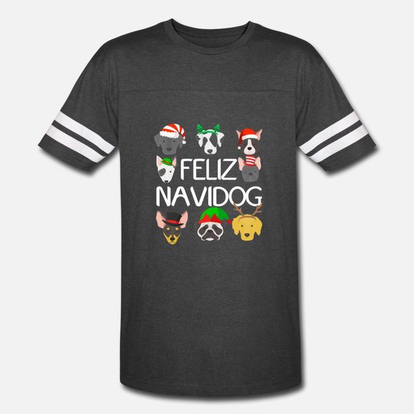 

feliz navidad navidog рождество t shirt мужчины хлопок создание s-3xl прохладный fit юмор spring leisure рубашку