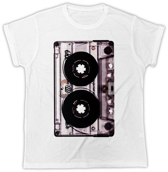 

vintage cassette tape poster ideal gift present cool short sleeve stranger things design 2019 new letter printing t shirt