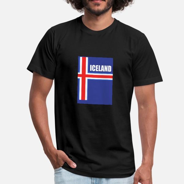 

iceland football logo t shirt men printing 100% cotton s-xxxl pictures anti-wrinkle building summer style formal shirt