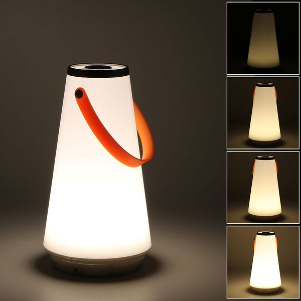

creative portable led home table lamp 360 degree night light usb rechargeable touch switch outdoor camping emergency light