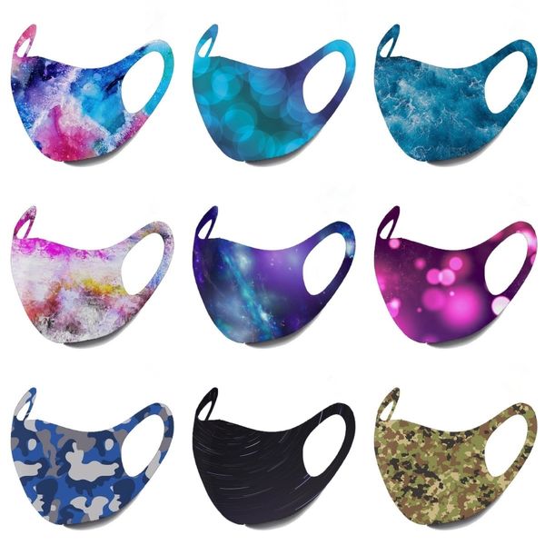 

multi-functional sunshade printed face mask dust-proof wristband hairband headscarf outdoor apparel sportswear#348