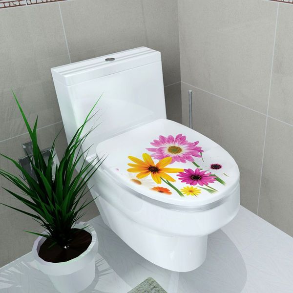 

wall stickers simplicity fresh style toilet seat sticker art bathroom decals decor pvc removable home m6ce