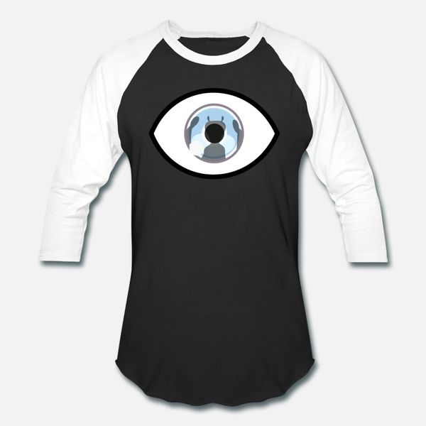 

reflected in someone s eye t shirt men print cotton o neck letter interesting breathable spring autumn standard shirt
