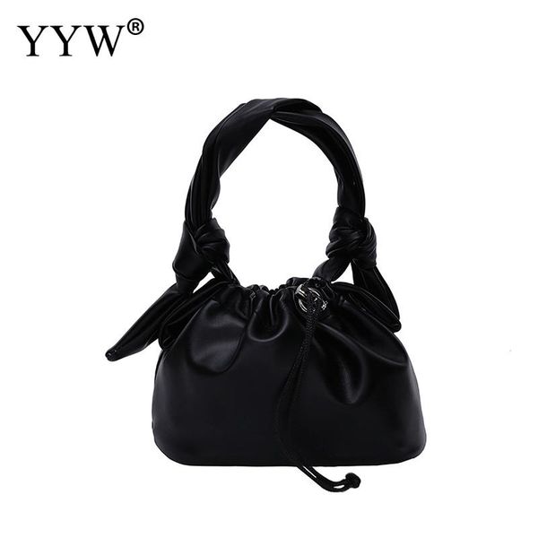 

folded clouds underarm bag fashion women's bags 2020 new trendy summer chain wild messenger bag riobbons handle bucket