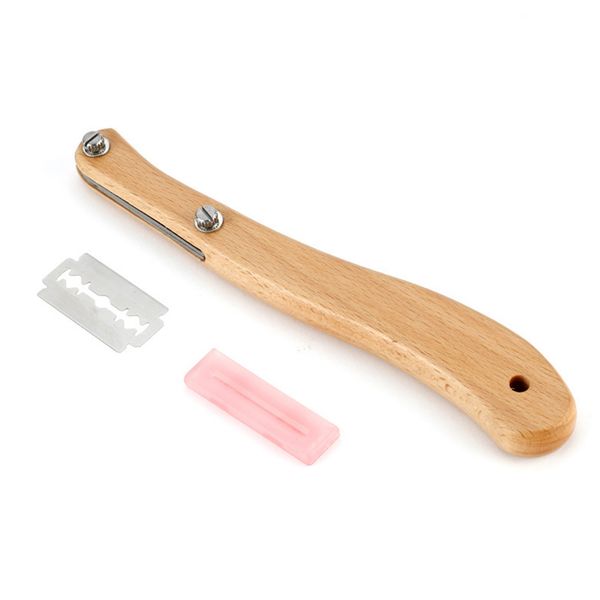

bread slicing knife cutter shank wood handle practical stainless steel tools