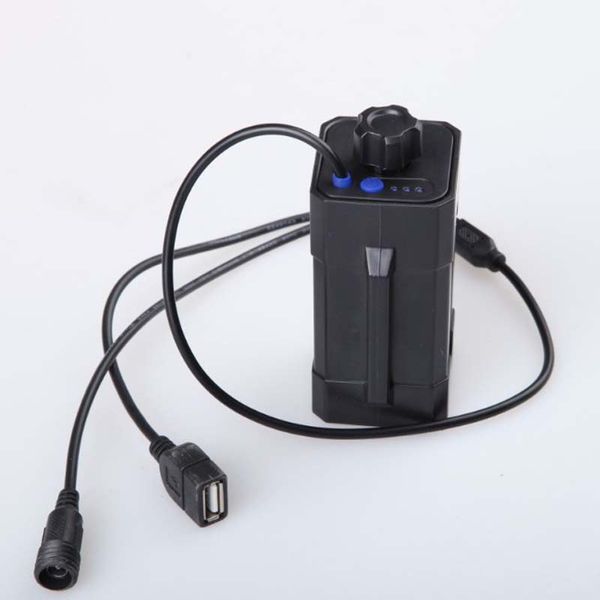 

bike lights 18650 battery case box practical bicycle led light waterproof 8.4v 4x18650 20