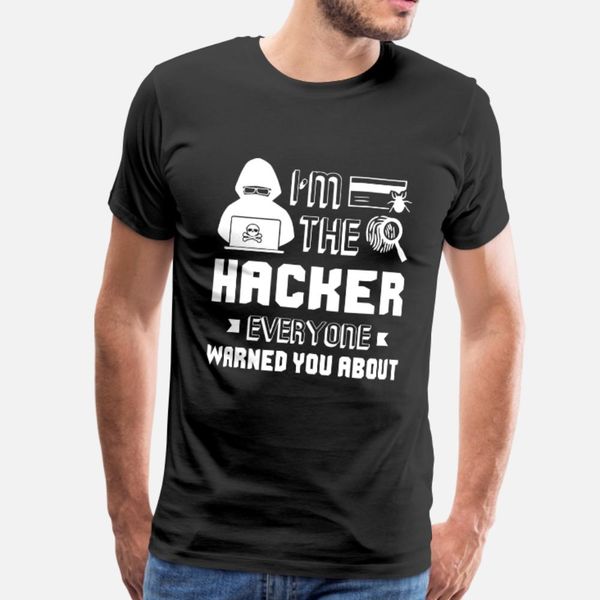 

i'm the hacker shirt t shirt men designs short sleeve s-xxxl outfit graphic breathable spring unique shirt