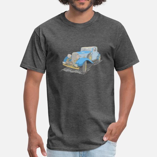 

classic vintage car t shirt men interesting short sleeve round neck leisure interesting new fashion summer original
