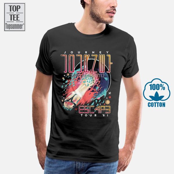 

journey mens t shirt new explosivo 100% black cotton in official sizes sm 4xl