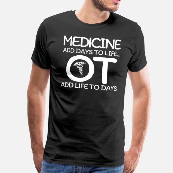 

ergotherapy ergotherapist gift occupational therap t shirt men designing short sleeve s-xxxl fit loose casual summer leisure shirt
