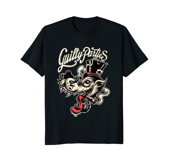 

fashion new tees tshirts rockabilly greaser wolf man t-shirt t-shirt