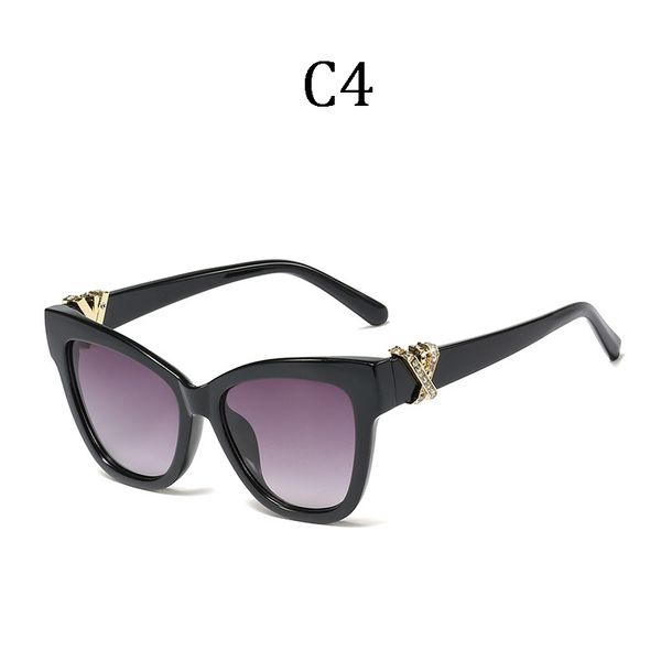 

retro sunglasses ladies cat eye sunglasses retro women pink mirror glasses, White;black