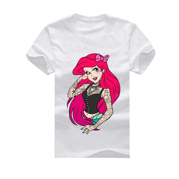 

punk ariel new fashion man t-shirt cotton o neck mens short sleeve mens tshirt male tees wholesale