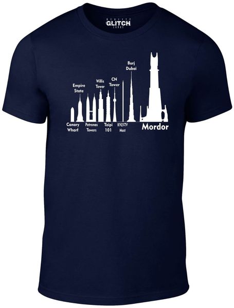 

brand t-shirt men 2019 fashion men's mordor size guide t-shirt t shirt