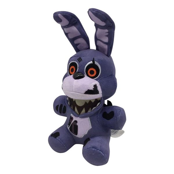 

18cm freddie plush toy golden bear dream of five nights cunning balloon boy clown stuffed doll children gift