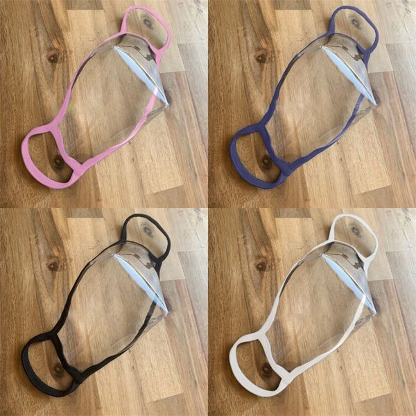 

clear 3d full transparent dust face masks lip language mascarilla custom plastic reusable mascherine fashion dustproof 4 5qx c2