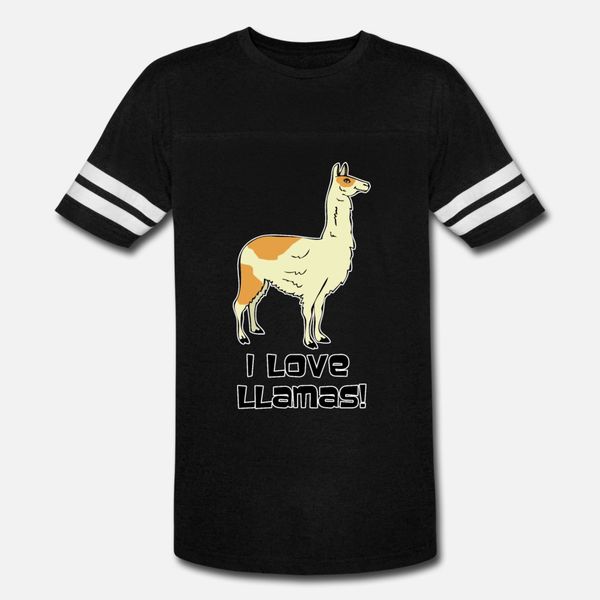 

i love llamas t shirt men designer 100% cotton o neck novelty cute new fashion spring autumn vintage shirt
