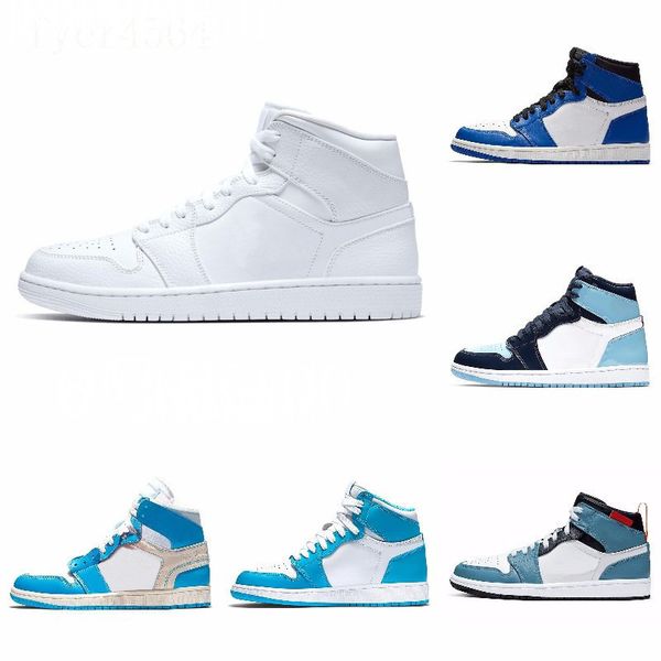 

new 1s high 3 shattered og bred toe banned game royal shoes men 1s shadow sneakers with box j#08-229