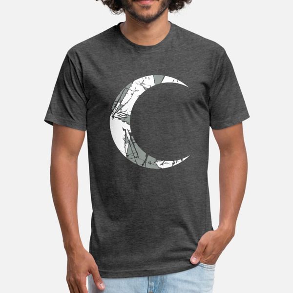 

moon scratch tears crescent moon crescent night fu t shirt men printed 100% cotton s-xxxl letters graphic humor summer style kawaii shirt