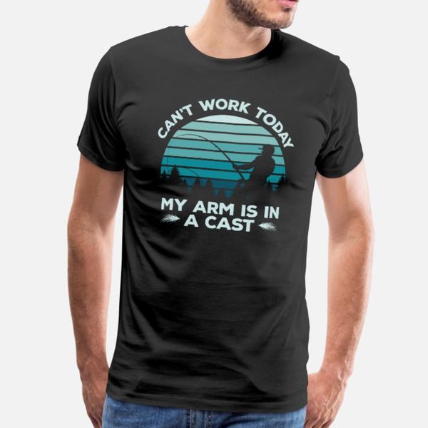 

can t work my arm is in a cast retro fishermen t shirt men knitted cotton s-xxxl male gift basic summer style cool shirt