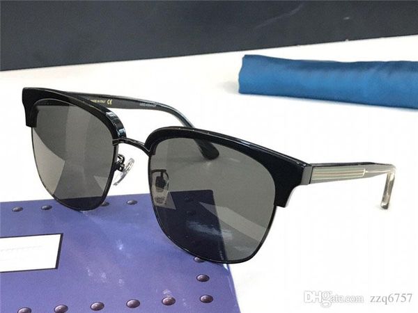 

new fashion designer sunglasses 0382 cat eye frame simple elling style uv 400 protection eyewear with original box, White;black