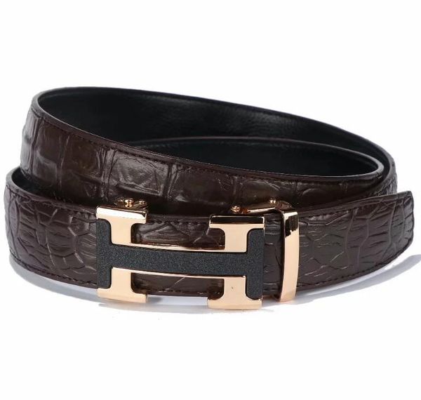 

belts for men big buckle belt fashion mens leather belts wholesale d070816, Black;brown