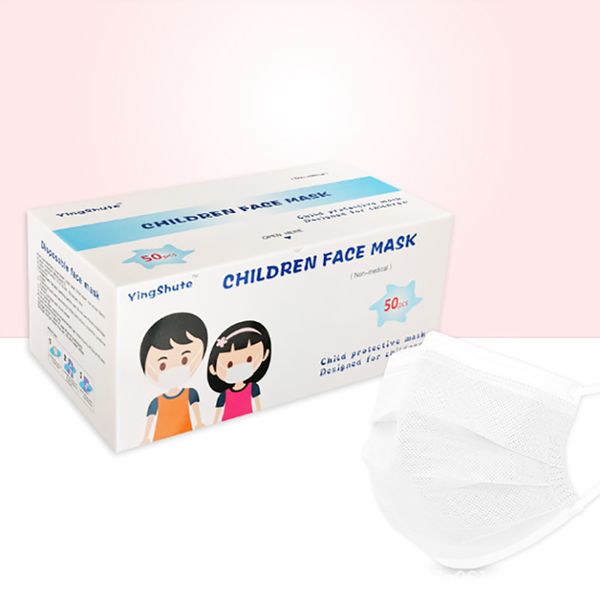 

DHL Free Ship!! Disposable Kids Masks Protection Personal Health Mask 3-Layer Children Reusable Face Cover Earloop Mouth Sanitary Masks