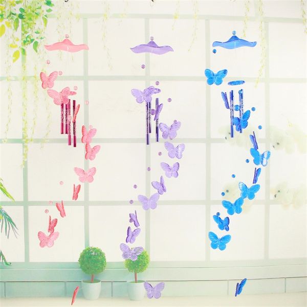 

novelty butterfly windbell ornaments creative craft wind chime gifts aeolian bells for home decoration 6 5cx e1