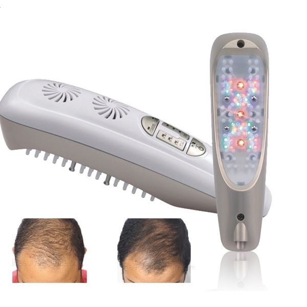 3 em 1 cabelo crescimento pente com Luz Intensa Pulsada Laser Micro-atual Para Scalp Beauty Care Massagem cabelo