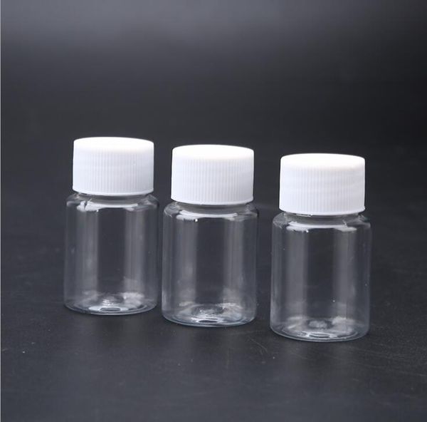 

30ml clear plastic bottle small packing bottles bottle with screw cap