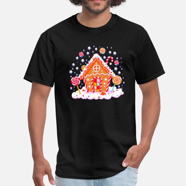 

christmas house t shirt men character cotton s-xxxl normal loose basic summer style cool shirt
