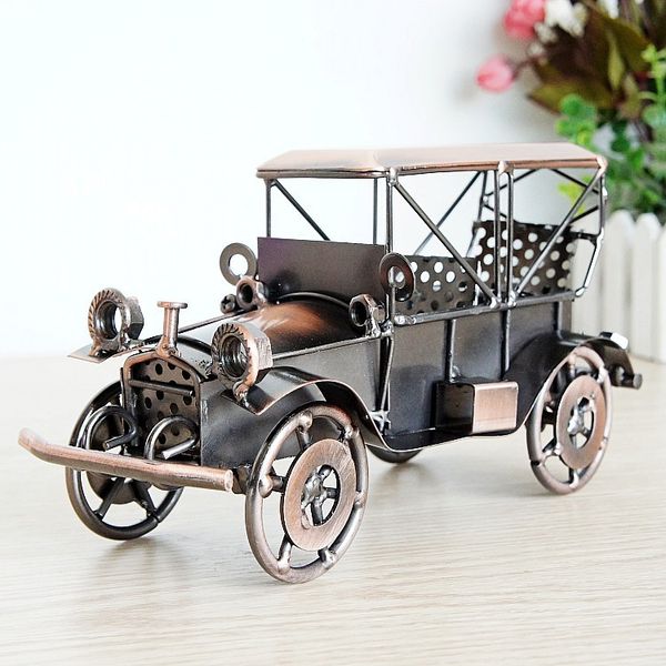 

special offer 24 alloy 1924 metal crafts classic car model decoration sports car two colors optional q84