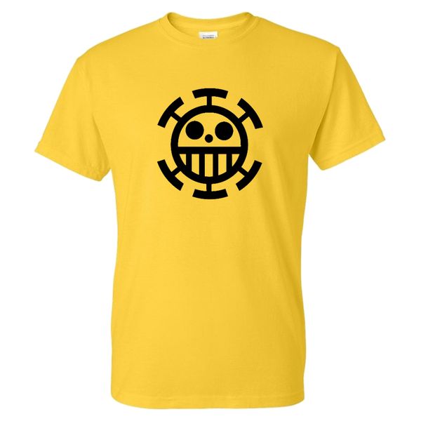 

one piece trafalgar law logo печатный tshirt мужчины женщины весна лето модные streetwear тенниска хлопка высокого качества тенниски unisex