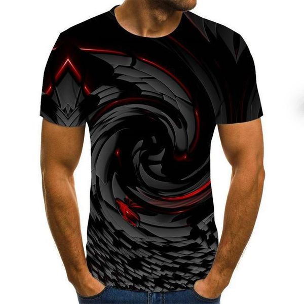 

new three -dimensional vortex t -shirts men 's summer xxs -6xl 3d print shirts graphic plus size hippie men clothing