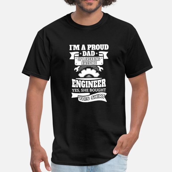 

im a proud dad t shirt men customized short sleeve round neck pattern sunlight building summer style leisure shirt