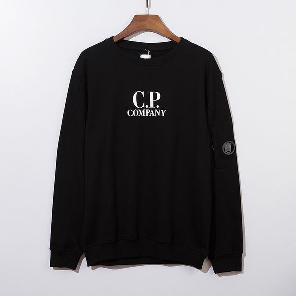 

2020 new mens neck pullover sweatshirt women fashion casual hoodies letter print high street sweater hoodie, Black