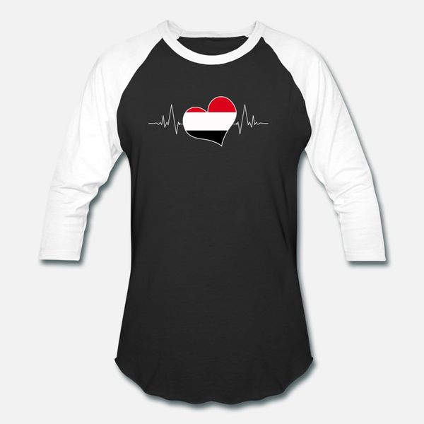 

yemen origin love heartbeat t shirt men customize tee shirt s-xxxl vintage famous building spring autumn natural shirt