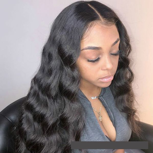 

european and american wig female chemical fiber full head set big wave black split long curly hair factory direct sales