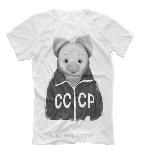 

new t-shirt soviet cartoon hero khryusha ussr russia tv show hq style t-shirt funny tshirt men cotton o-neck tees