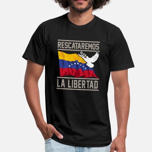 

venezuela democracy paloma libertad 23e print t shirt men famous cotton o neck normal famous comfortable spring trend
