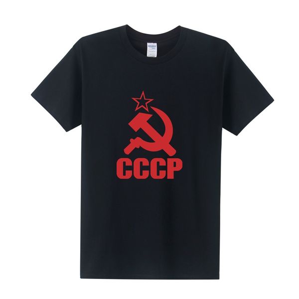 

fashion men t-shirts unique cccp russian t shirt ussr soviet union kgb moscow summer style russia euro size ot-117